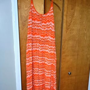 Massini XL Maxi Dress Orange